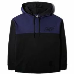 Fred Perry X Raf Simons EMBROIDERED INITIAL HOODED SWEAT BLACK