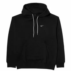 Nike SOLO SWOOSH FLEECE HOODIE Black [010]