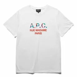 A.P.C. T-SHIRT TAO HOMME WHITE