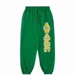 Awake NY VICTORY SWEATPANTS GREEN