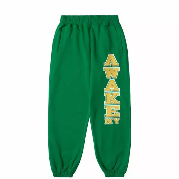 Awake NY VICTORY SWEATPANTS GREEN 3 Awake NY VICTORY SWEATPANTS GREEN