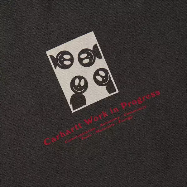 Carhartt WIP L/S DOME T-SHIRT STORMCLOUD 6 Carhartt WIP L/S DOME T-SHIRT STORMCLOUD - Image 4