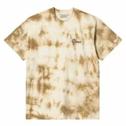 Carhartt WIP S/S GLOBAL T-SHIRT DUSTY H BROWN/NATURAL