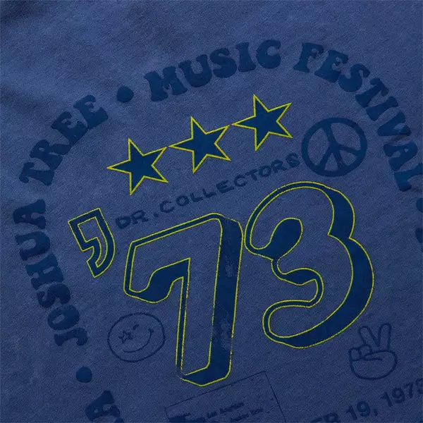 Dr. Collectors BASIC T MERCI TOUR DENIM BLUE 7 Dr. Collectors BASIC T MERCI TOUR DENIM BLUE - Image 5