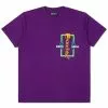 Franchise IN YOUR FACE S/S TEE PURPLE -Bottoms Sales Store FranchiseINYOURFACESSTEEPURPLESFR22W02 1 grande