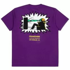 Franchise IN YOUR FACE S/S TEE PURPLE -Bottoms Sales Store FranchiseINYOURFACESSTEEPURPLESFR22W02 2 grande