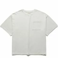 Kapital JERSEY 2TONES BIG POCKET T (BONE) TRICO