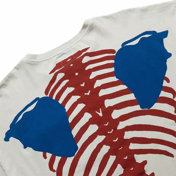 Kapital JERSEY 2TONES BIG POCKET T (BONE) TRICO 5 Kapital JERSEY 2TONES BIG POCKET T (BONE) TRICO - Image 3