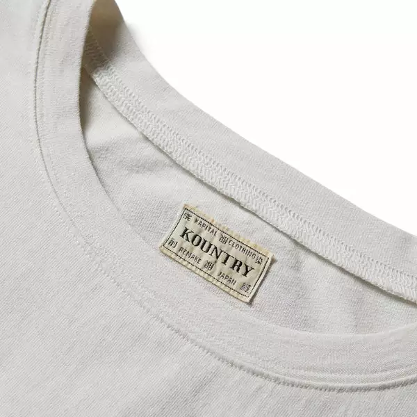 Kapital JERSEY 2TONES BIG POCKET T (BONE) TRICO 7 Kapital JERSEY 2TONES BIG POCKET T (BONE) TRICO - Image 5