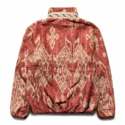 Kapital JAVA KASURI FLEECE ZIP BLOUSON RED -Bottoms Sales Store KapitalJAVAKASURIFLEECEZIPBLOUSONRED1K2110LC095 2 grande