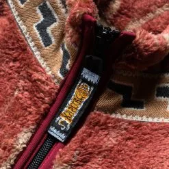 Kapital JAVA KASURI FLEECE ZIP BLOUSON RED -Bottoms Sales Store KapitalJAVAKASURIFLEECEZIPBLOUSONRED1K2110LC095 3 grande