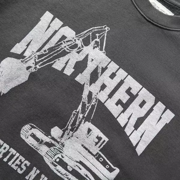 One Of These Days EXCAVATION CREWNECK BLACK 4 One Of These Days EXCAVATION CREWNECK BLACK - Image 2