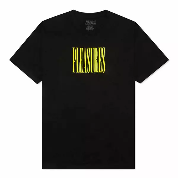 Pleasures STRETCH T-SHIRT BLACK 3 Pleasures STRETCH T-SHIRT BLACK