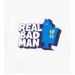 Real Bad Man RBM FRONT HITTER S/S TEE WHITE -Bottoms Sales Store RealBadManRBMFRONTHITTERSSTEEWHITERBM7043 3 grande