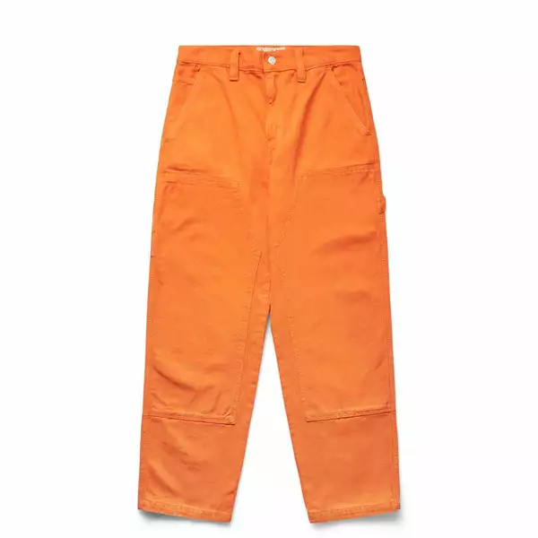 Stüssy CANVAS WORK PANT ORANGE 3 Stüssy CANVAS WORK PANT ORANGE