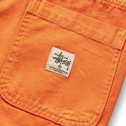 Stüssy CANVAS WORK PANT ORANGE 10 Stüssy CANVAS WORK PANT ORANGE -Bottoms Sales Store STUSSYCANVASWORKPANTORANGE30116496 4 grande