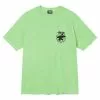 Stüssy BEACH ROOTS PIGMENT DYED TEE GREEN 2 Stüssy BEACH ROOTS PIGMENT DYED TEE GREEN -Bottoms Sales Store StussyBEACHROOTSPIG.DYEDTEEGREENS1904800 1 grande