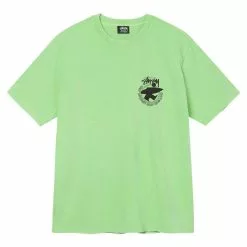 Stüssy BEACH ROOTS PIGMENT DYED TEE GREEN