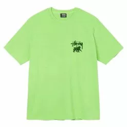 Stüssy RASTA DOT PIGMENT DYED TEE GREEN