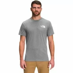 The North Face BOX NSE S/S TEE TNF MEDIUM GREY HEATHER/TNF BLACK