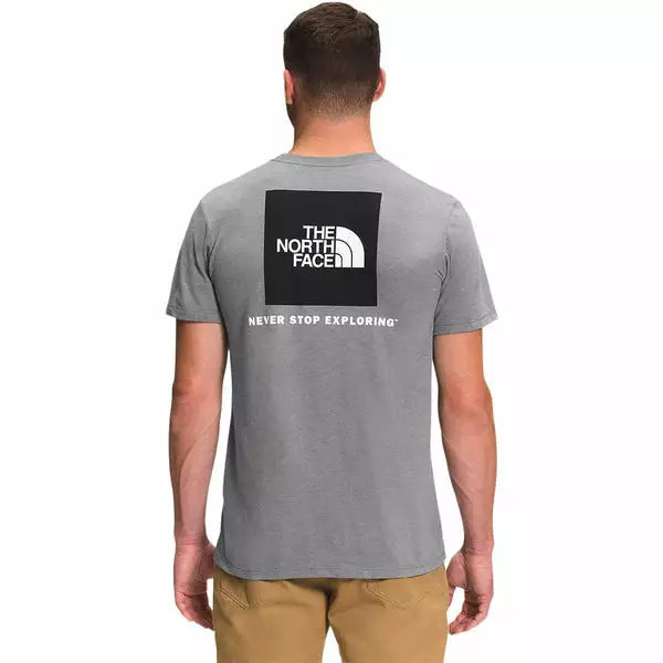 The North Face BOX NSE S/S TEE TNF MEDIUM GREY HEATHER/TNF BLACK 4 The North Face BOX NSE S/S TEE TNF MEDIUM GREY HEATHER/TNF BLACK - Image 2