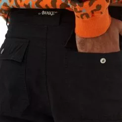 Awake NY MILITARY CARGO PANT BLACK 9 Awake NY MILITARY CARGO PANT BLACK -Bottoms Sales Store awakenyMILITARYCARGOPANTBLACKSAWK SP22 PA001 4 grande