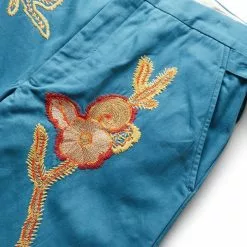 BODE BELL FLOWER TROUSER BLUE MULTI -Bottoms Sales Store bodeBELLFLOWERTROUSERBLUEMULTI32MRF22BT035 3 grande