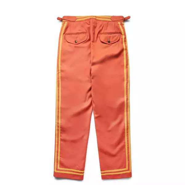 BODE SOCIETY CLUB TROUSER RED GOLD 4 BODE SOCIETY CLUB TROUSER RED GOLD - Image 2