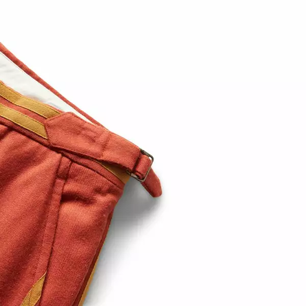 BODE SOCIETY CLUB TROUSER RED GOLD 6 BODE SOCIETY CLUB TROUSER RED GOLD - Image 4