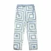 BODE WHITE HOUSE STEPS QUILT TROUSER BLUE CREAM 2 BODE WHITE HOUSE STEPS QUILT TROUSER BLUE CREAM -Bottoms Sales Store bodeWHITEHOUSESTEPSQUILTTROUSERBLUECREAM30MRF22BT031 1 grande