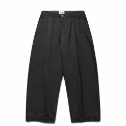 Bricks & Wood WIDE LEGGED PANTS BLACK