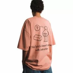 Bricks & Wood INSTRUCTIONS TEE PINK -Bottoms Sales Store bricksandwoodINSTRUCTIONSTEEPINKSINSTRUCTIONSTEE 4 grande