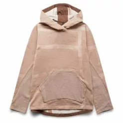 BYBORRE 8-BIT LOOSE HOODIE BROWN