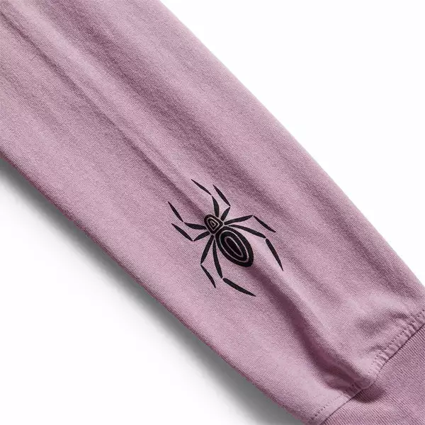 By Parra CLOUDY STAR LONG SLEEVE T-SHIRT LAVENDER 7 By Parra CLOUDY STAR LONG SLEEVE T-SHIRT LAVENDER - Image 5