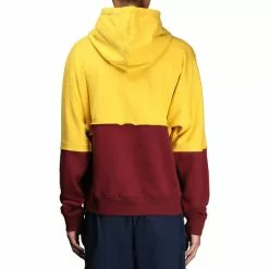 Perks And Mini S. LOOPS HALFWAY HOODED SWEAT YELLOW/BURGUNDY -Bottoms Sales Store c7f74d000c8cc2148c5766e33a723717 grande