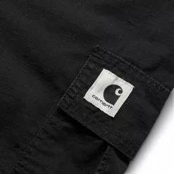 Carhartt WIP CARGO PANT BLACK(STONE WASHED) -Bottoms Sales Store carharttWIPWCARGOPANTBLACK STONEWASHED 24I030504 89 06 5 grande