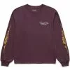 Carhartt WIP VINO L/S T-SHIRT DARK PLUM -Bottoms Sales Store carharttWIPWLSVINOT SHIRTDARKPLUMXSI030938 0W8 XX 1 grande
