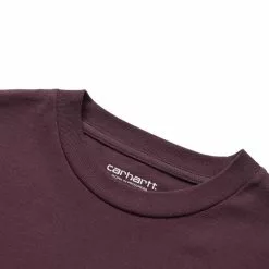 Carhartt WIP VINO L/S T-SHIRT DARK PLUM -Bottoms Sales Store carharttWIPWLSVINOT SHIRTDARKPLUMXSI030938 0W8 XX 4 grande