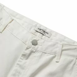 Carhartt WIP WOMEN'S PIERCE PANT STRAIGHT OFF-WHITE -Bottoms Sales Store carharttWIPWPIERCEPANTSTRAIGHTOFF WHITE25I027999 350 GD 4 grande