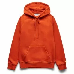 Carhartt WIP HOODED CHASE SWEATSHIRT COPPERTON/GOLD