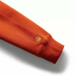 Carhartt WIP HOODED CHASE SWEATSHIRT COPPERTON/GOLD -Bottoms Sales Store carharttwipHOODEDCHASESWEATCOPPERTONGOLDSI026384 0JM XX 3 grande