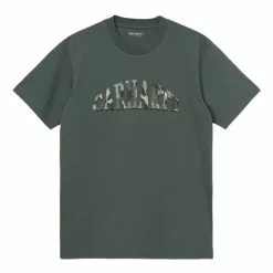 Carhartt WIP S/S DOME SCRIPT T-SHIRT HEMLOCK GREEN