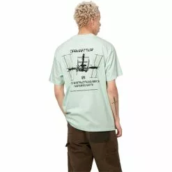 Carhartt WIP S/S LEAVING EARTH T-SHIRT PALE/SPEARMINT/BLACK 9 Carhartt WIP S/S LEAVING EARTH T-SHIRT PALE/SPEARMINT/BLACK -Bottoms Sales Store carharttwipSSLEAVINGEARTHT SHIRTPALESPEARMINTBLACKXSI030196 0V8 XX 4 grande