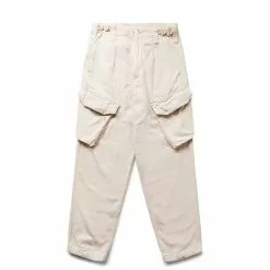 Cav Empt HEAVY FLANNEL COMBAT PANTS BEIGE