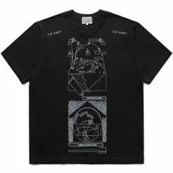 Cav Empt MD MIXEDMETA4 BIG T BLACK