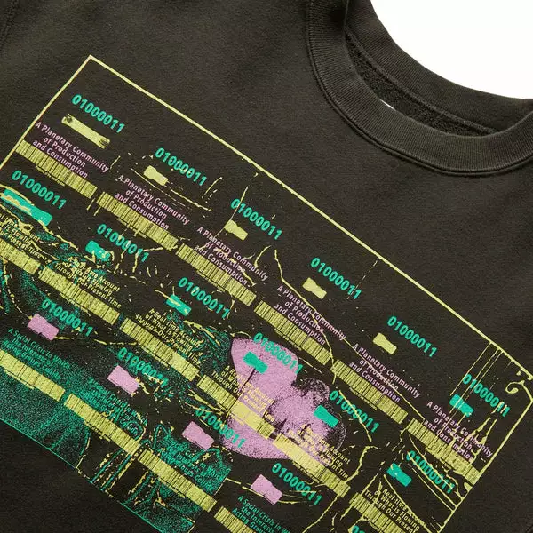 Cav Empt PLANETARY COMMUNITY CREW NECK BLACK 5 Cav Empt PLANETARY COMMUNITY CREW NECK BLACK - Image 3