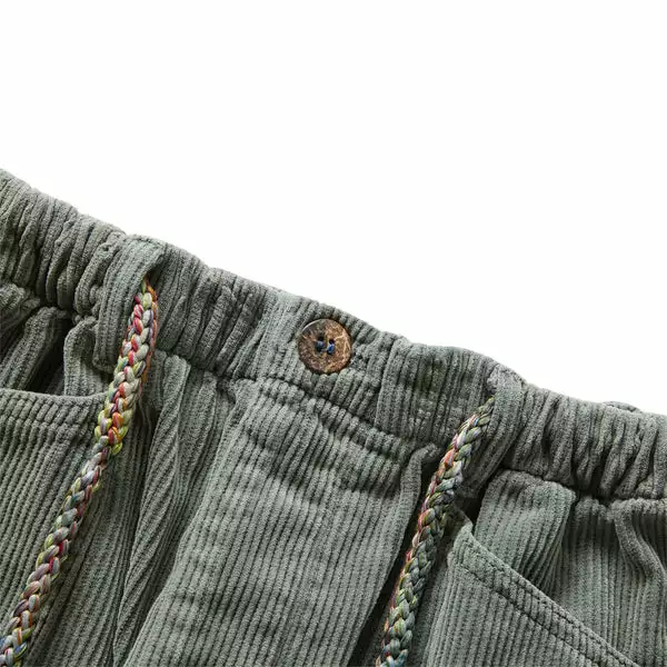 Dr. Collectors P23 BIG WALE CORDUROY ARMY GREEN 5 Dr. Collectors P23 BIG WALE CORDUROY ARMY GREEN - Image 3