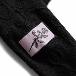 Fred Perry X RAF OVERSIZED LAUREL WREATH JUMPER BLACK -Bottoms Sales Store fredperryXRAFOVERSIZEDLAURELWREATHJUMPERBLACKXSSK3115 6 grande