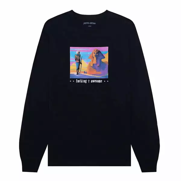 Fucking Awesome EGYPTIAN L/S TEE BLACK 3 Fucking Awesome EGYPTIAN L/S TEE BLACK