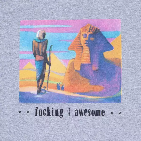 Fucking Awesome EGYPTIAN L/S TEE HEATHER GREY 4 Fucking Awesome EGYPTIAN L/S TEE HEATHER GREY - Image 2